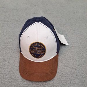 Silver Jeans Blue and Brown Cap
